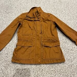 Madewell Passage Jacket Gold Sz XS Casual Preppy Military Utility